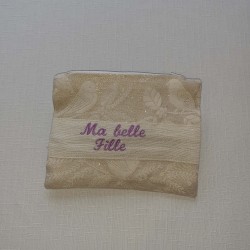 Trousse de toilette "ma belle fille"